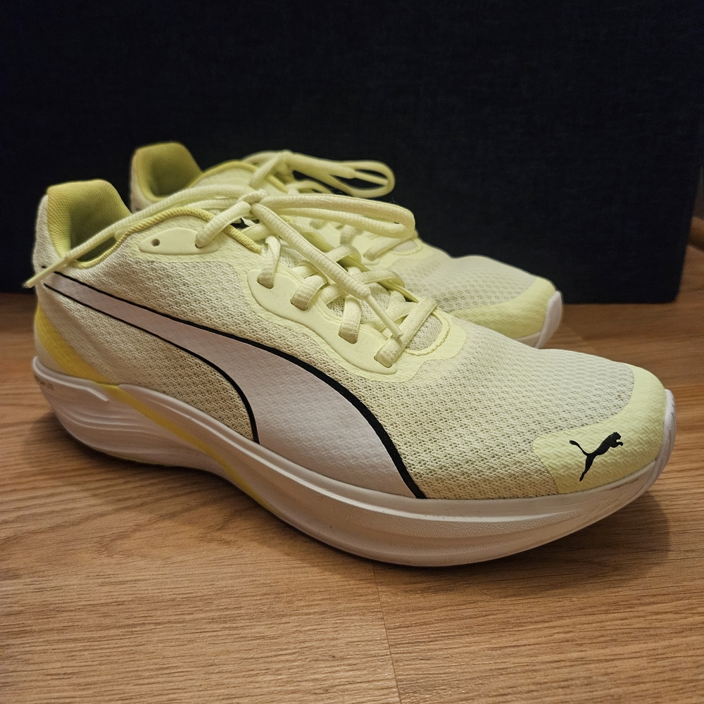 Puma Vibrant Yellow Athletic Sneakers